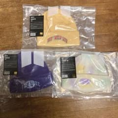BTS グッズ　ニット帽子　3点セットのサムネイル