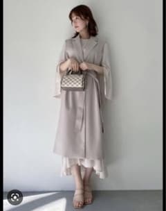 snidel ジレセットワンピースのサムネイル
