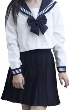 セーラー服 コスプレ JK 制服 3点セット 女子高生 長袖のサムネイル