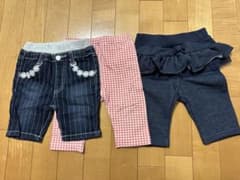 90サイズ パンツ 3点セットのサムネイル