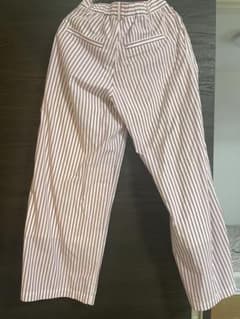 PAGE BOYストライプ ワイドパンツ　ピンクのサムネイル