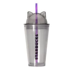 スタバ ハロウィン 2025 猫耳 コールド カップ タンブラー スターバックスのサムネイル
