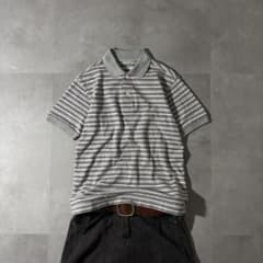 00s OLD UNIQLO polo shirt striped street - メルカリ