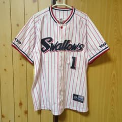 東京ヤクルトスワローズ 山田哲人 ユニフォーム 1番 L - メルカリ