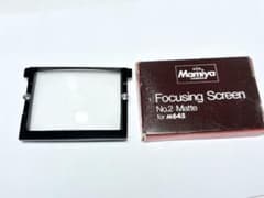 元箱付き マミヤ フォーカシングスクリーン No.2 Matte M645用 - メルカリ