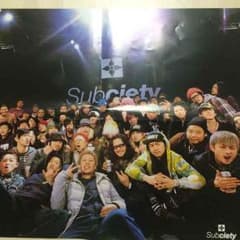 非売品！subciety バンドポスターのサムネイル