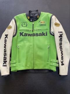 美品】KAWASAKI×BATES コラボ リアルレザージャケット Lサイズ - メルカリ