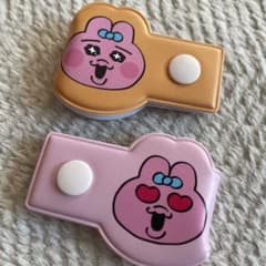 おぱんちゅうさぎ コードホルダー 2種セット④のサムネイル