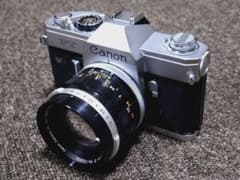 Canon FT 一眼レフカメラ 50mm f/1.8レンズ付き Canon FT QL 一眼レフカメラ 50mmレンズ付き - メルカリ