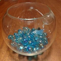 マンボウ　レジンヘアゴム　ブルー　金魚鉢で飼えるミニマンボウ マンボウ レジンヘアゴム ブルー 金魚鉢で飼えるミニマンボウ マンボウ