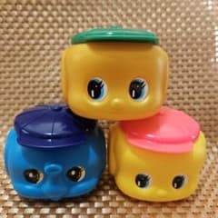 フエキくん フエキのり レトロ キャラクター 小物入れ 3個セット 日本 