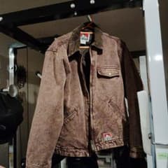 BEN DAVIS ブラウンデニムジャケット Mのサムネイル