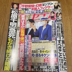 週刊 女性セブン 12月1日号　木村拓哉　なにわ男子　他のサムネイル