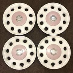 ダイハツ ミラココア ホイールカバー ホイールキャップ 純正品 ピンク