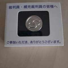 裁判員 補充裁判員 バッジ 記念品のサムネイル