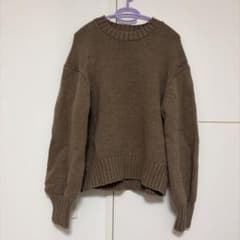 UNITED ARROWS 長袖ニット ブラウンのサムネイル