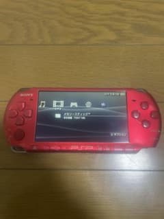 PSP 3000 ラディアント・レッド 本体（おまけ付き）のサムネイル