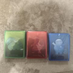 ポケモン デッキシールド 3個セット 未開封 スリーブ まとめ売り 中
