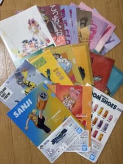 ONE PIECE クリアファイル まとめ売りのサムネイル
