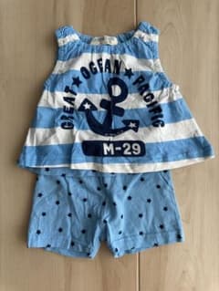 CROISSANCE BEBE タンクトップとショートパンツ セット 70のサムネイル