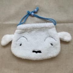 [크레용 신짱] 건착 파우치 (시로)