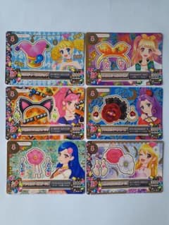 アイカツ　アクセサリー　6枚セットのサムネイル