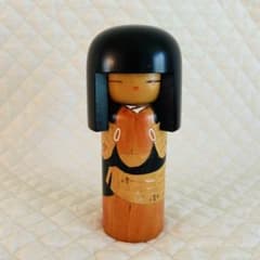 美品⭐︎ 季作作 黒髪おかっぱ 創作こけし 伝統工芸品 - メルカリ