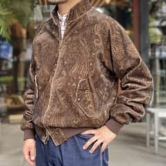 beams Plus ペイズリー柄スイングトップ L 短丈 - メルカリ