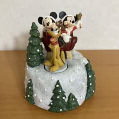 ディズニー クリスマス オルゴール ミッキー ミニー プルート