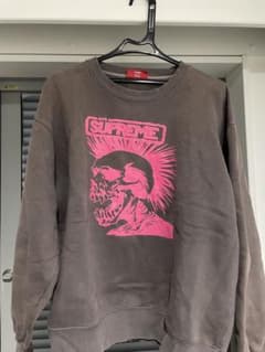 supreme 初期タグ カナダ製 グレー フェード スウェットのサムネイル