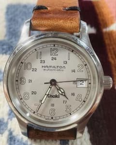 t*n様 翌日発送 HAMILTONハミルトン カーキ自動巻き時計9721Bビン 