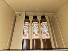 ★生姜シロップ　200ml×3本セット 九州アスリート食品のサムネイル