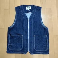 HOUSTON デニムベスト サイズ42 - メルカリ