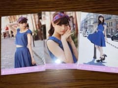西野七瀬　生写真　セミコンプ3種のサムネイル