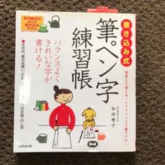 美品‼︎筆ペン字練習帳 キレイな字が書ける‼︎のサムネイル