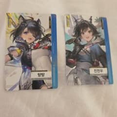アークナイツ エンドフィールド　韓国　コラボ イラストカード 2種セットのサムネイル