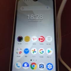 arrows スマートフォン 本体 ホワイトのサムネイル
