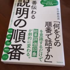 一番伝わる説明の順番のサムネイル