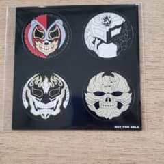 新日本プロレス　マスク　マグネット　非売品のサムネイル