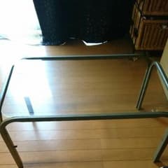 値下げガラステーブルのサムネイル