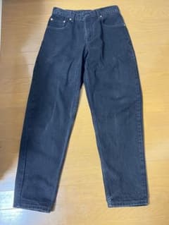 最終お値下げ価格Levi's リーバイス　560 ブラックデニム　w29×l32のサムネイル