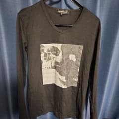 00s JACKROSE ブラック スカルプリント長袖Tシャツ Mのサムネイル