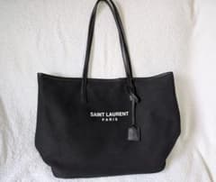 SAINT LAURENT ブラック トートバッグ レディース/メンズのサムネイル