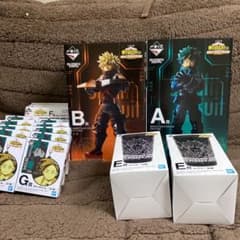 僕のヒーローアカデミア 緑谷出久 爆豪勝己 A賞 B賞 フィギュアのサムネイル