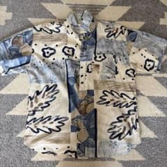 古着 青 柄シャツのサムネイル