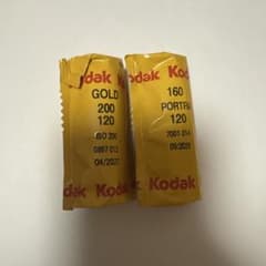 Kodak Gold 200 & Portra 160 120フィルムセットのサムネイル