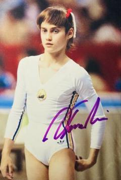 IOC公式限定500枚 白い妖精 コマネチ 直筆サインフォト パリ五輪 体操 IOC公式限定500枚 白い妖精 コマネチ 直筆サインフォト パリ五輪