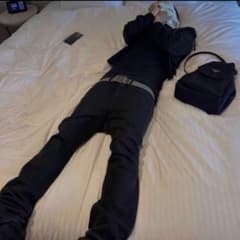 brrsos着用似 フレアパンツ ブラック swagのサムネイル