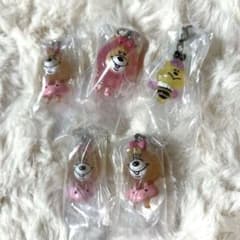 クマたん ミニチュアチャーム 5点セット♡のサムネイル