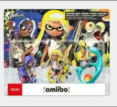 스플라툰 3 amiibo 트리플 세트